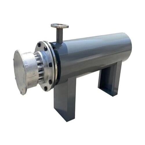 Melt blown cloth flange heater