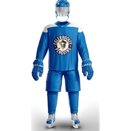 COLDOUTDOOR ice hockey jersey blue