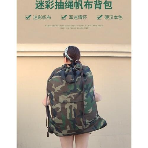 Military use Specia Force special outdoor travel backpack canvas mountaineering mens large capacity luggage bag camouflage