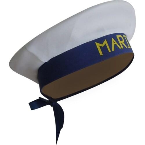 Adult Yacht Military Hats Boat Skipper Ship Sailor Captain Costume Hat Adjustable Cap Navy Marine Admiral For Men Women Retro