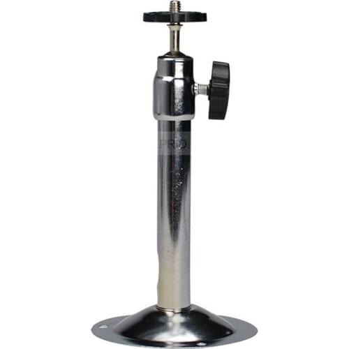 18cm Metal Nickel-plated CCTV Camera Stand Monitor Bracket Wall Ceiling Mount