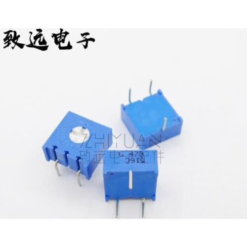 Original new 100% 3386G-1-473LF 47K top adjustment precision trimming potentiometer adjustable resistance (SWITCH)