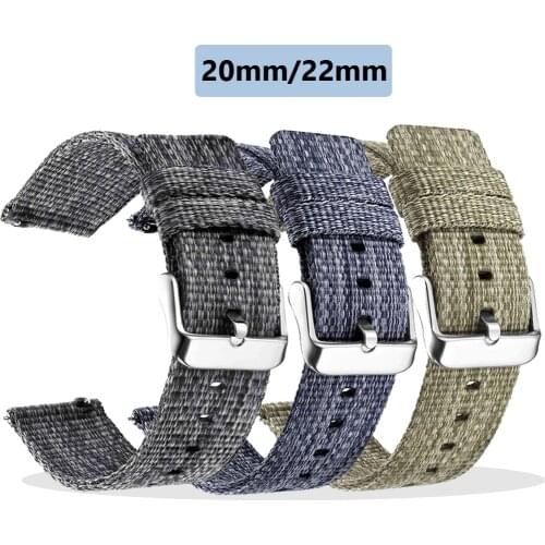 Nylon WatchBand For Polar Grit X/lgnite/Vantage M Sport Watch Wrist Straps Bracelet 20/22 Belt For COROS APEX Pro 42 46mm Correa