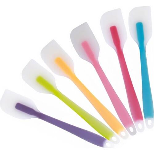 Cake Cream Butter Spatula Butter Mixer Cake Brush Mixing Batter Scraper Mini Silicone Baking Spatula Baking Pastry Tools