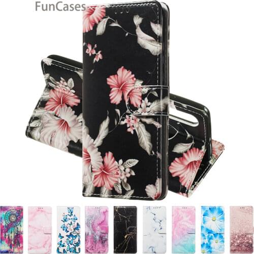 Blue PU Leather Flip Phone Bag Case For armor Samsung J4 Plus Casa Cove sFor Samsung Galaxy cover J4+ J6 Plus Telephone Covers