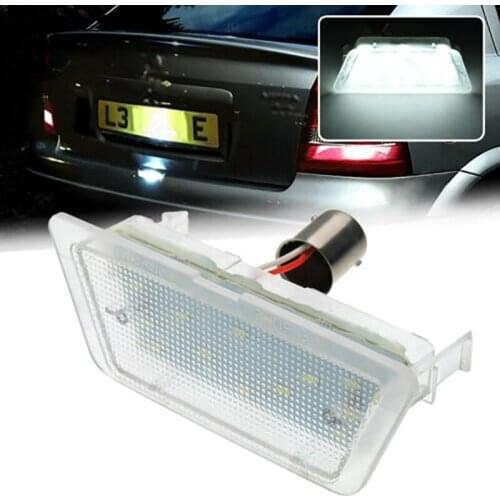 LED Led Number License Plate Light for Opel Astra G 1998-2004 Hatch/Saloon Car License Light Car Styling