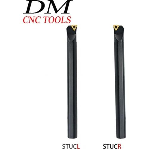 1pcs 8mm/10mm/12mm/14mm/16mm/20mm STUCR/STUCL CNC lathe Inner hole turning tool holder Machining Carbide Insert TCMT09/11/16