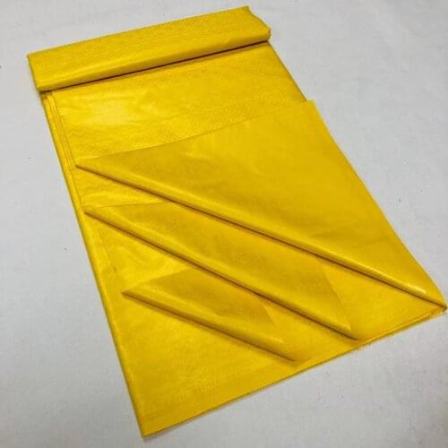 High Quality 2021 Hot Gold Perfume Bazin Riche Fabric Jacquard Guinea Brocad 100% Cotton 10yards M606-3