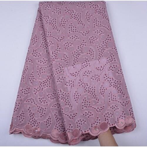 High Quality Swiss Voile Lace In Switzerland Embroidery Cotton African Dry Cotton Lace Fabric 2019 Nigerian Voile Lace S1290