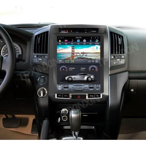 Tesla Style Android 9.0 6 Core Car GPS Navigation For For TOYOTA LAND CRUISER LC200 2008-2015 Stereo Head unit Multimedia Player