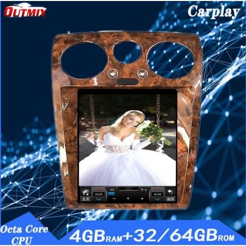 Tesla style Android 8.1 Car Multimedia Player for Bentley Speeding SuperSport GPS car GPS Audio Radio stereo BT screen head unit