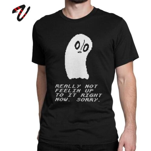 Undertale Game T Shirt for Men Sans and Papyrus Mettaton Flowey Tshirt Short Sleeve Clothes Gift Tee Shirt Pure Cotton T-Shirt