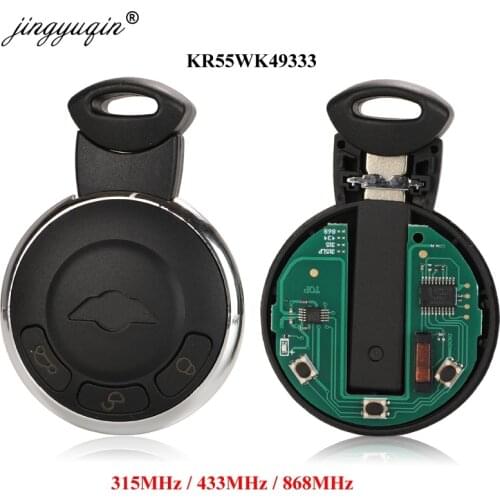 Jingyuqin KR55WK49333 315/ 433/ 868MHz ID46 PCF7953 Remote Smart Key for BMW MINI COOPER S ONE D CLUBMAN COUNTRYMAN CABRIO Car