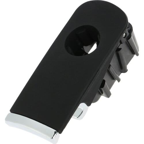 KKMOON Left Hand Drive Chrome Glove Box Lid Handle Puller with Lock Hole for Audi A4 8E B6 B7 2001-2007