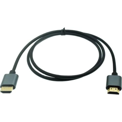 4k Short Cable HDMI-compatible 2K X 4K 60Hz Short Cable With Braid And Alloy Shell Compatible UHD TV Blu-ray Xbox PS4/3 PC