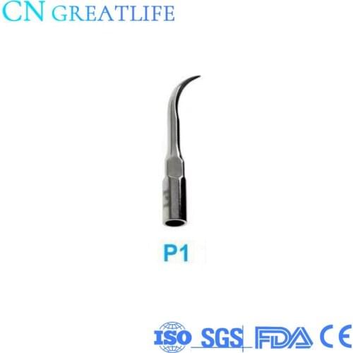 Scaler Tips 5pcs/pack P1 Ems Dte Woodpecker Style Scaler Tips Dental Ultrasonic Scaler Tip Dental Scaler Tips