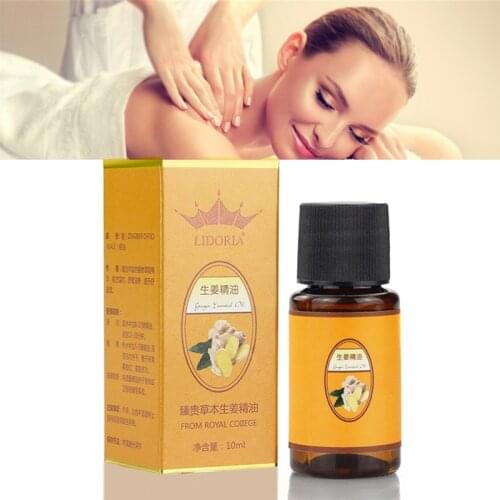2019 New 10ml /30ml Natural Moisturizing Massage Oil For Scrape Therapy Spa Body Relaxation Lavender Ginger Essential Oil