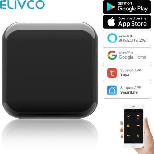 Smart Tuya WIFI IR Remote Control Smart Home Universal Infrared Controller For TV AC AUD DVD Works With Alexa Google Home Alexa