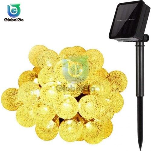 30LED 6M Led String Light Christmas Light For Garland Holiday Fairy Wedding Party Decoration solar LED Light Eight Flashing Mode