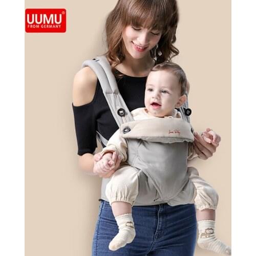 Baby Wraps Canguru Ergonomic Uumu Baby Carrier Sling Breathable Kangaroo Hipseat Backpacks & Carriers Multifunction Backpack