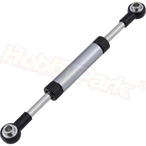 Adjustable Length Servo Linkage Steering Link Rod for Axial SCX10 Traxxas TRX4 D90 1/10 RC Crawler Car Parts