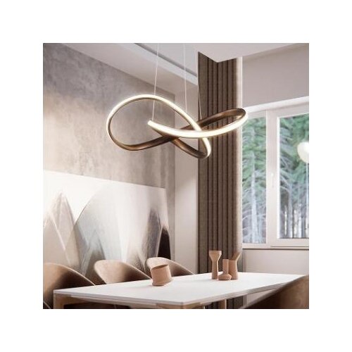 Led simple modern chandelier Nordic chandelier creative restaurant chandelier personality art bar living room bedroom lamps