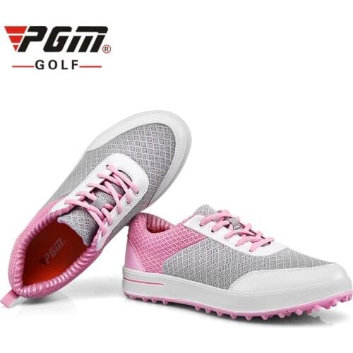 PGM Golf Shoes Women Summer Breathable Mesh Non-slip