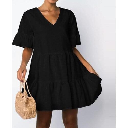 Y Nidus Loose Summer Dresses