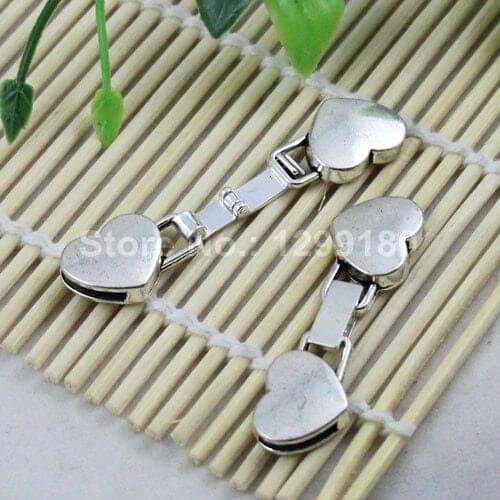 20sets/lot Antique Silver Fold Over Lobster Clasp For Necklace Bracelet Chain DIY Jewelry Accessory 42x13mm Hole:12x2mm K01136