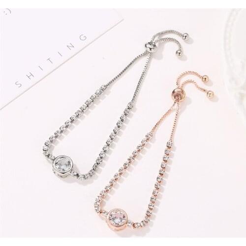 Lovely Zircon Bracelet For Women Handmade Jewelry Multicolor Adjustable Lucky Bracelet for Women jewelry