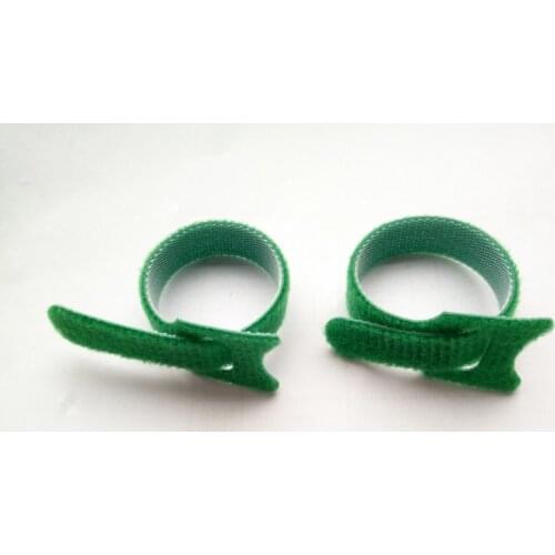 240pcs 150*12mm Green Magic Nylon Reusable Cable Ties back to back cable tie strap thin hook fastening strap cable organiser