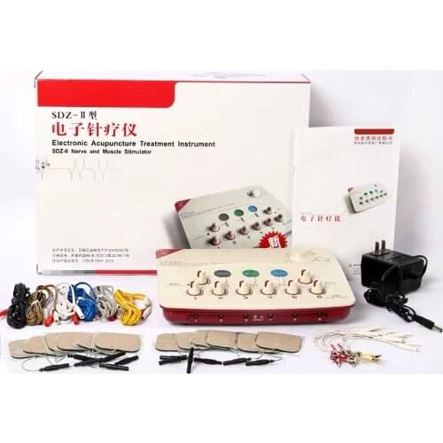 Electric Massage Machine Low Frequency SDZ-II Pulse Physiotherapy Instrument Therapy Shoulder Neck Back Body Massage Instrument