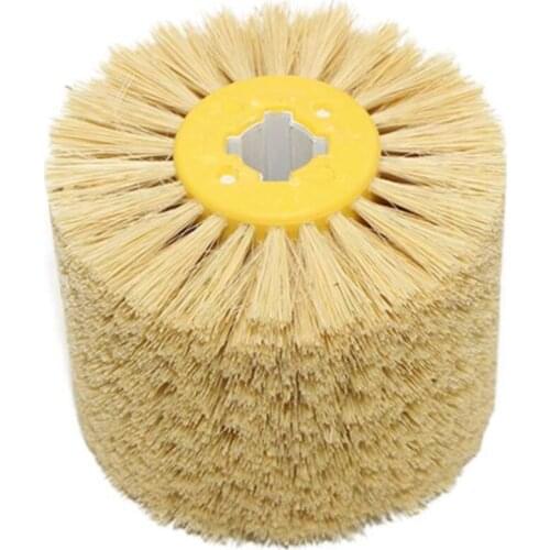 1 Pcs 120X100X19mm Sisal Bristle Polishing Waxing Wheel Brush for Furniture Surface Mirror Finish