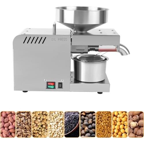 Small Household Oil Press Peanut Oil Press Machine Oil Presser High Speed Oil Extractor Extraction