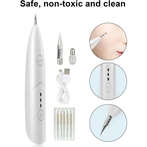 Multi-Functional Beauty Devices Skin Care 1 Set Easy to Carry Mole Tattoo Removal Pen Mini Skin Tag Remover One Button Control