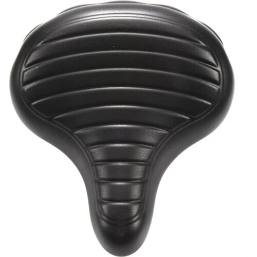 INBIKE Soft Wide Bicycle Saddle Comfortable Bike Seat Vintage Bicycle Leather Saddle Pad