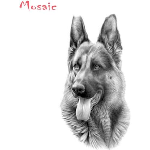 German Shepherd,Animal,Diamond Embroidery,Diamond Painting,Cross Stitch,5D,square,Rhinestone,Mosaic,Wall,Kits,Home,Decor