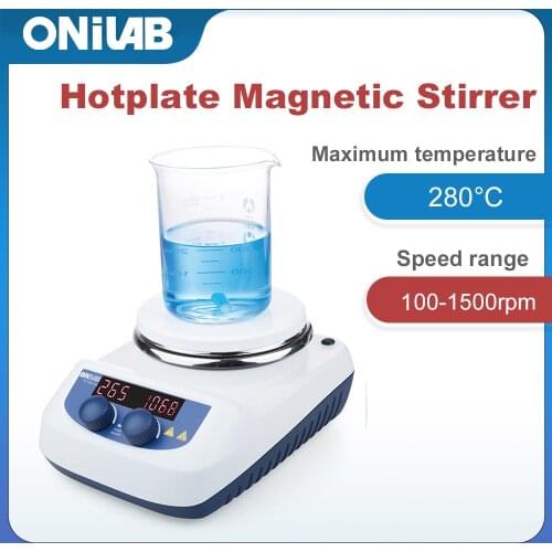 ONILAB RCT280-Pro Lab Electric Magnetic Mixer Hotplate Liquid Stirrer