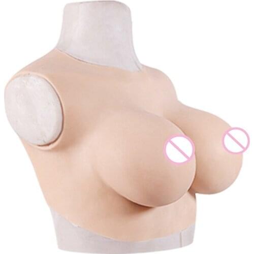 Drag Queen Realistic Silicone Breast Forms Fake Boobs Enhancer Tits For Transgender Shemale Drag Queen Cosplay Crossdresser Body