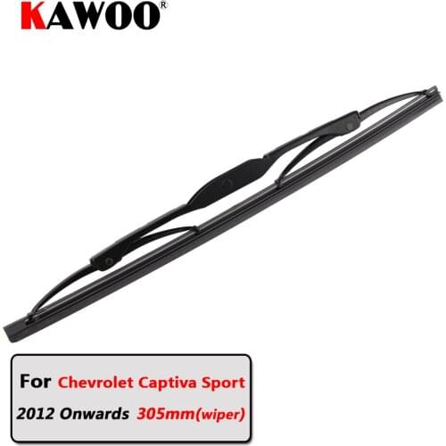 KAWOO Car Rear Wiper Blades Back Window Wipers Arm For Chevrolet Captiva Sport Hatchback (2012 Onwards) 305mm Auto Windscreen