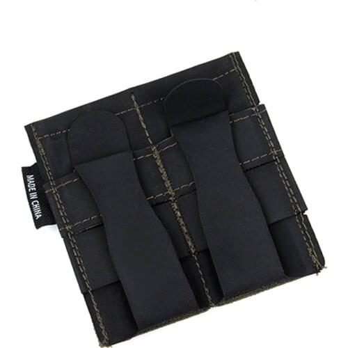 TMC TS Double Pistol Pouch Tactical Vest Molle Pouch Storage Bag Matte Cordura Fabric CB/BK/RG Free Shipping