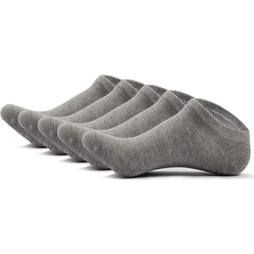 Spring Summer Men Cotton Ankle Socks for Mens Business Casual Solid Colors Short Socks Male 10 Pairs/Lot