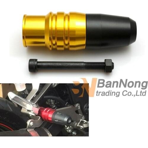 Motorcycle CNC Frame Crash Pads Exhaust Sliders Crash Protector For Kawasaki Z800 Z250 Z300 Z750 Ninja 250R 300R Z 800 Z1000 SX