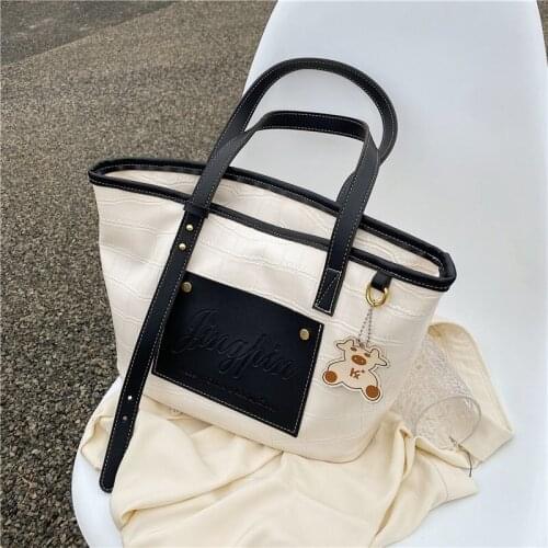 Women Leather Handbags Sac A Main HandbagsVintage Shoulder Bags High Quality Large Capacity Tote Bags Female Casual Shopping Bag