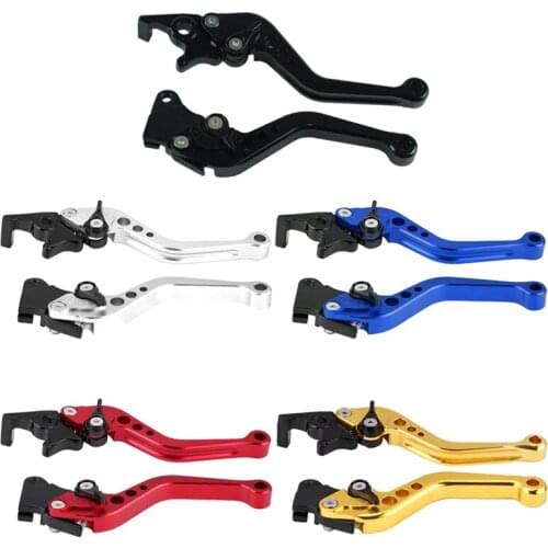 1 Pair CNC Aluminum Alloy 22mm 7/8" Motorcycle Drum Clutch Brake Lever Handle Fit for Yamaha Honda Suzuki
