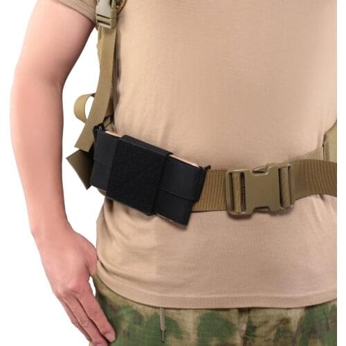 1000D Tactical Molle Pouch Outdoor Mobile Phone Pouch Waist Bag EDC Gadget Bag Smartphone Holder Bag With Belt Loop Hook