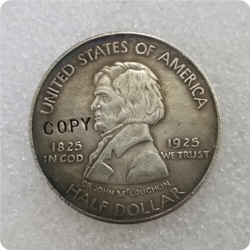 1925 Fort Vancouver Commemorative Half Dollar COPY commemorative coins-replica coins medal coins collectibles