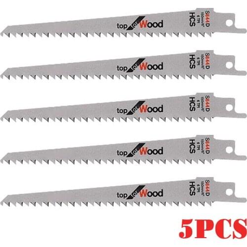 5Pcs 6'' HCS Reciprocating Saw Blade For KEO PFZ480E PFZ550E PFZ600E Makita Metabo Milwaukee Porter Cable Woodworking Power Tool