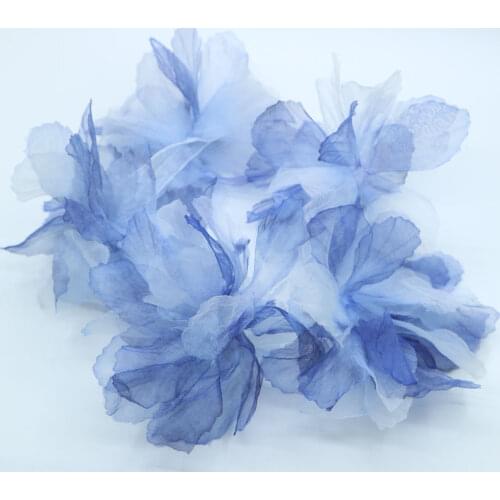 5pc/lot fairy butterfly appliques patches for clothing DIY sew on floral patches for wedding dresses parches bordados para ropa