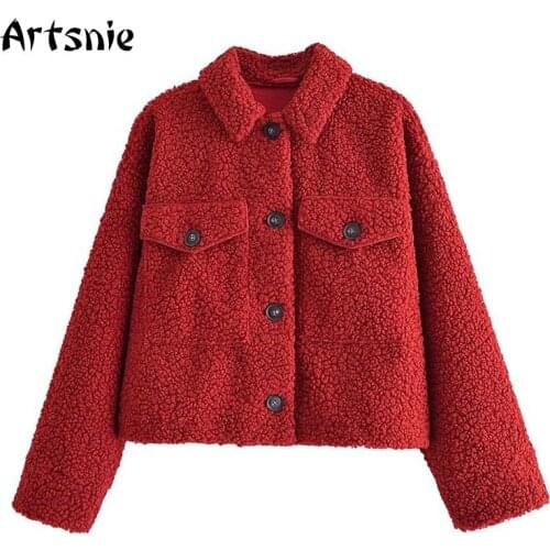 Женские красные куртки Artsnie China At AliExpress